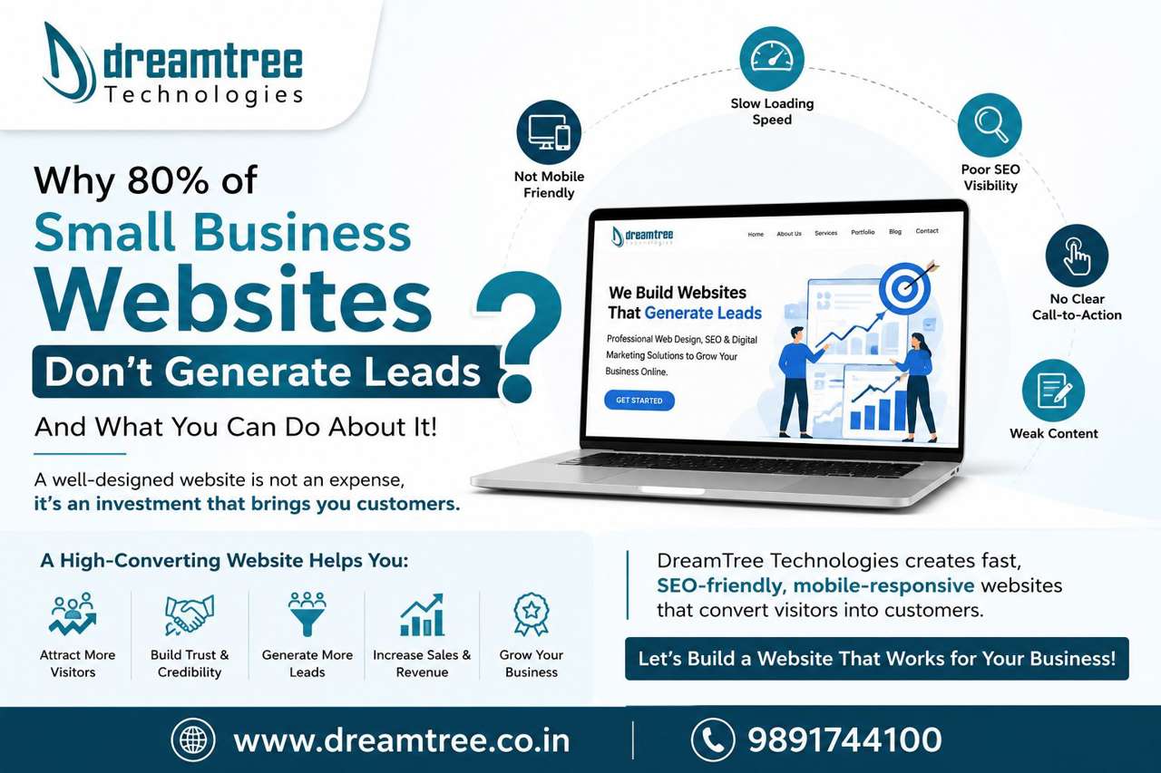 Why 80 Percent of Small Business Websites Dont Generate Leads And How to Fix It